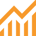 Icon depicting monitoring services for real estate.